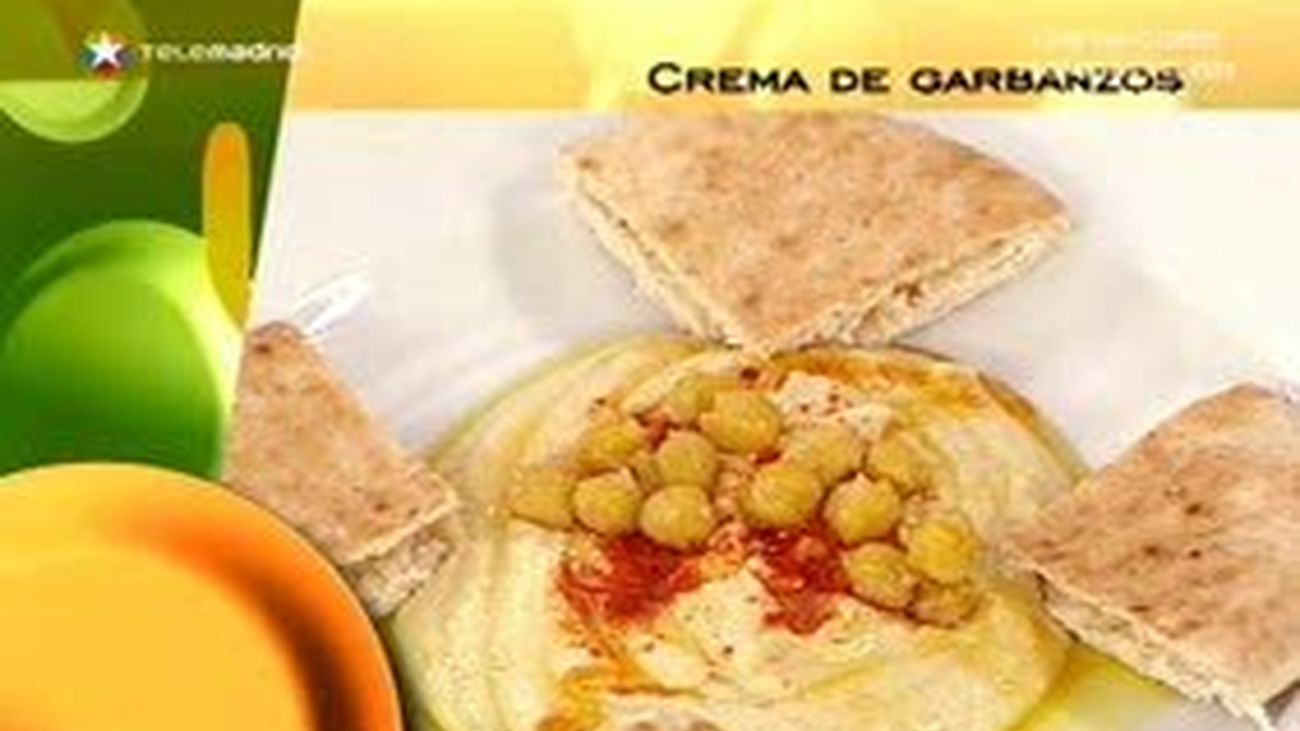Crema de garbanzos