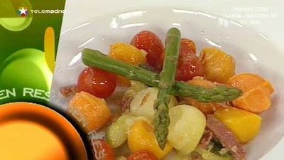 Bolitas de verduras salteadas