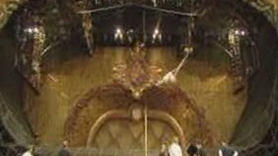 El Circo del Sol ensayo para el estreno de Zarkana en Madrid