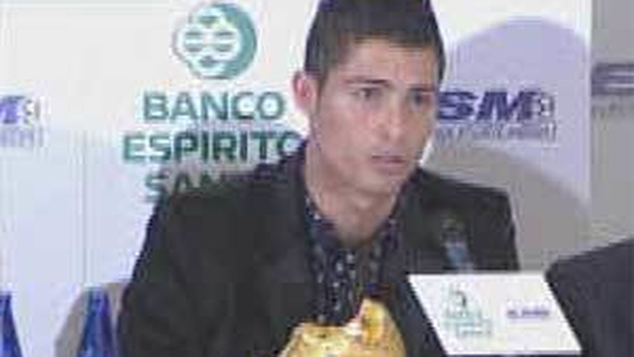 Cristiano gana su segunda Bota de Oro: "Comparto mi alegría con todos"