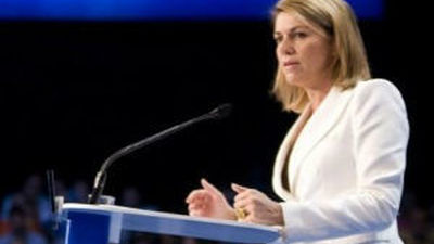 Cospedal: "A mi Bárcenas  no me va a doblegar"