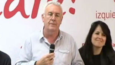 Cayo Lara apela al voto de los decepcionados  con las "políticas neoliberales" del PSOE