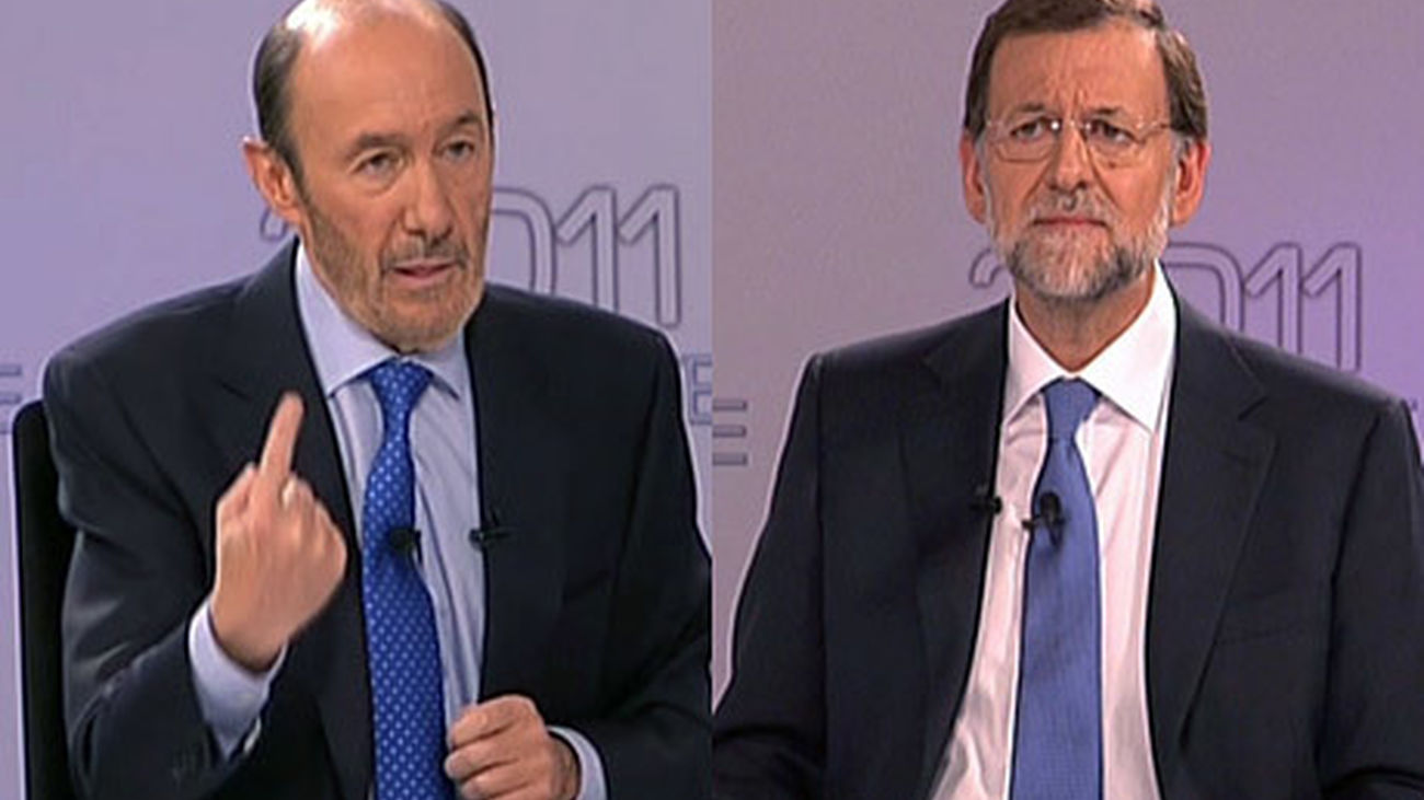 Debate Rajoy Rubalcaba 460 1