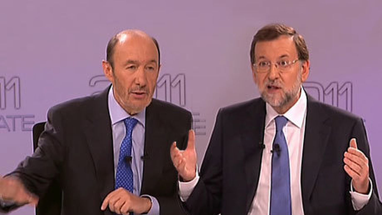 Debate Rajoy Rubalcaba 3