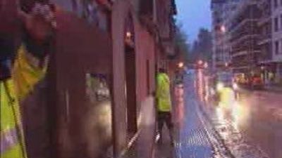 Un muerto y miles de damnificados por las inundaciones en Gipuzkoa