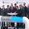 La canciller Merkel y el presidente ruso inauguran el gaseoducto  'Nord Stream'