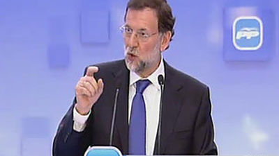 Rajoy defiende en Málaga su proyecto para conseguir la recuperación económica