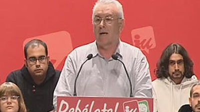 Cayo Lara sobre Grecia: 'han hundido la cuna de la democracia'