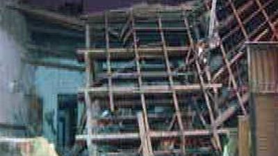 Parte de una vivienda se derrumba en el distrito de Tetuán sin causar víctimas