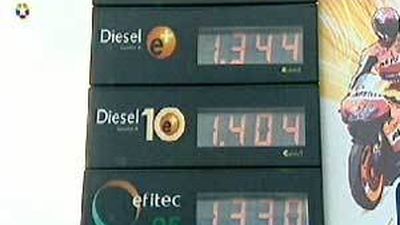 El litro de gasóleo se  sitúa a solo un céntimo del de gasolina