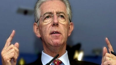 Monti dice que guiará una coalición de partidos centro pero no será candidato