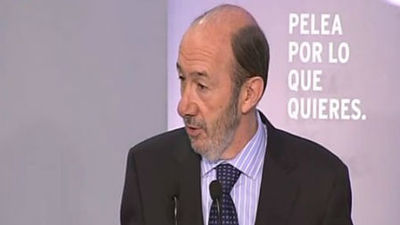 Rubalcaba pide revisar el calendario de ajustes, "un círculo vicioso mortal"