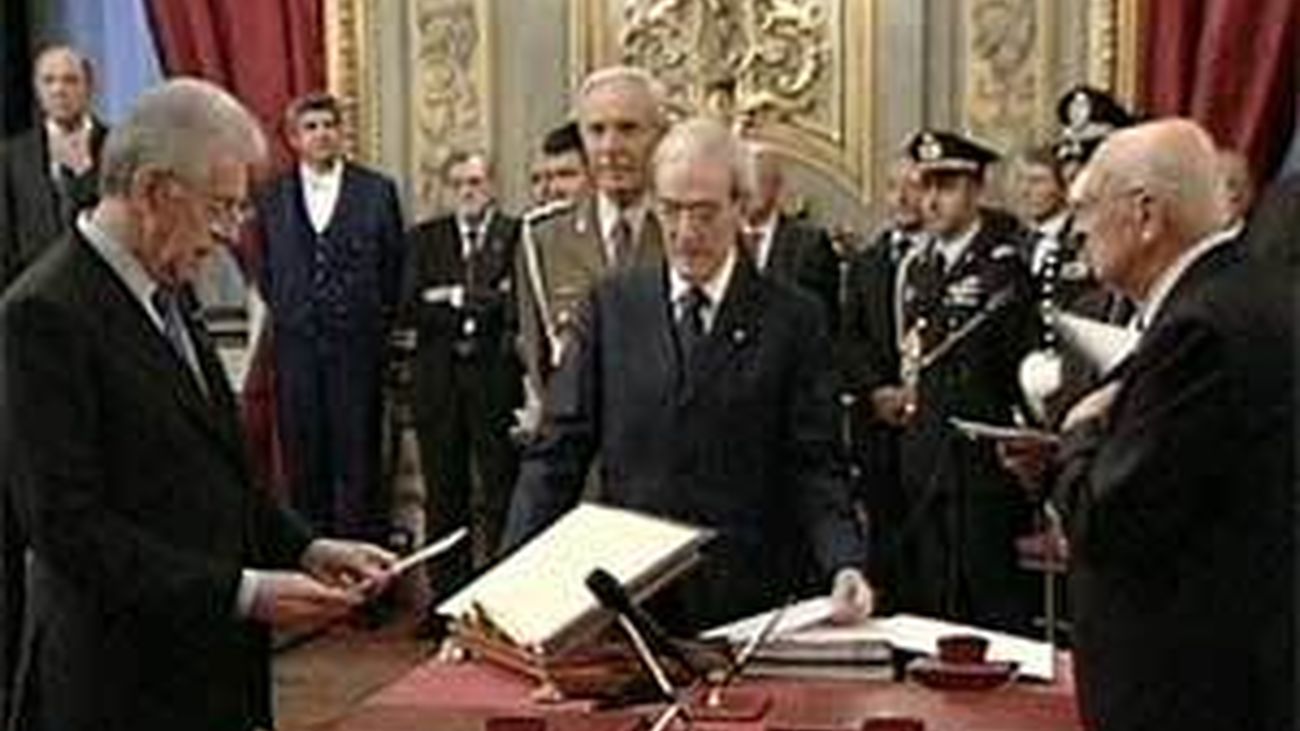 Mario Monti forma gobierno en Italia y se reserva la cartera de Economía
