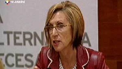 Rosa Díez: "Si los mercados  tuvieran confianza en el programa del PP no estarían reaccionando  así"