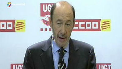 Rubalcaba no ve a España "en riesgo de rescate" pero exige al BCE que actúe ya