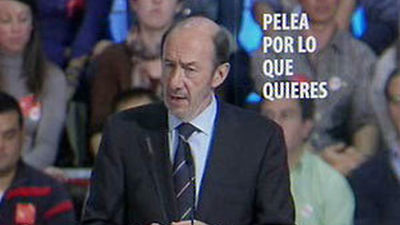 Rubalcaba dice que nada "está escrito" de lo que pase el domingo