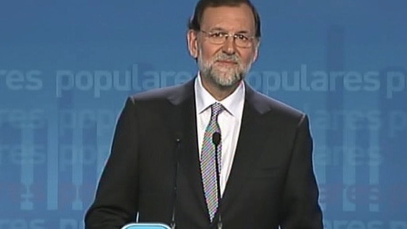 Rajoy: "Gobernaré al servicio de España y de los españoles"