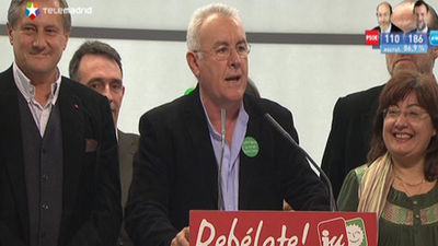 Cayo Lara: "Se agradece una alegría en casa de los pobres"