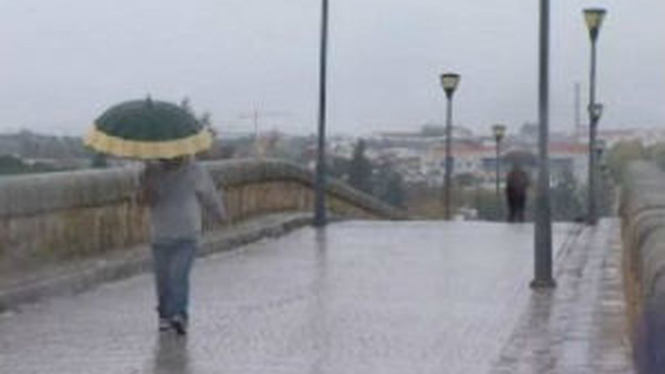 Temporal de lluvia y viento en España