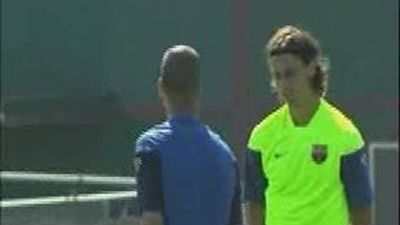 Telemadrid es testigo del reencuentro entre Ibrahimovic y Guardiola