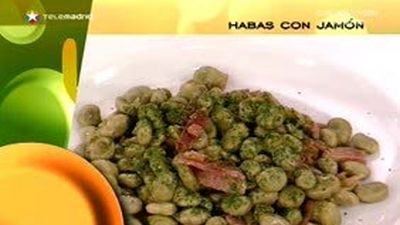 Habas con jamón