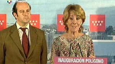 Aguirre inaugura un nuevo polígono industrial en Torrejón de Ardoz