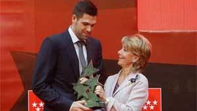 Felipe Reyes y Toni Nadal, premiados por la Comunidad de Madrid