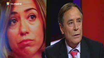 Discusión de Antonio Casado y Joaquín Leguina sobre Carme Chacón