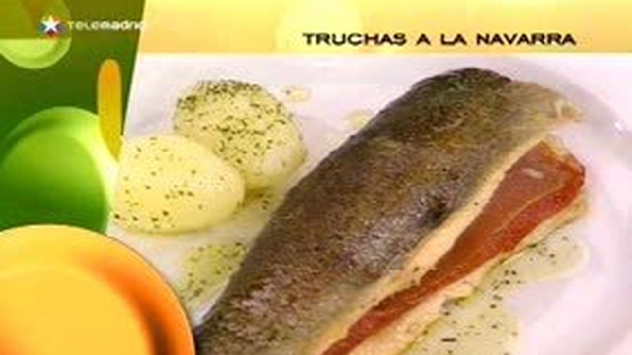 Truchas a la navarra