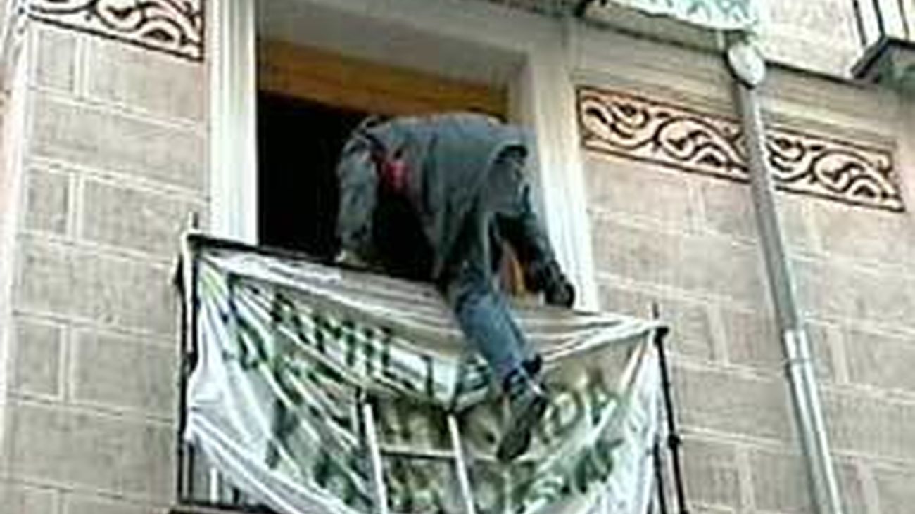 Okupas del Hotel Madrid: "Nos hemos equivocado de edificio"