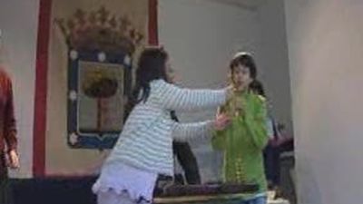 Los niños de San Ildefonso se preparan para cantar el Gordo de Navidad