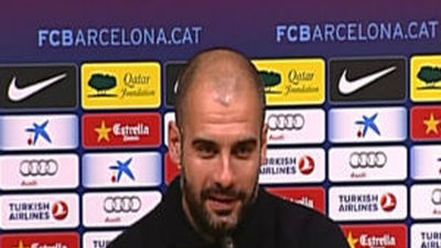 Guardiola: "Estamos a una distancia importante y mañana se incrementará"