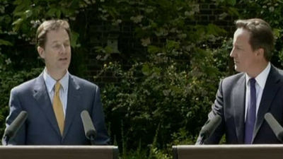 Clegg advierte a Cameron de los riesgos de convocar un referéndum sobre la UE