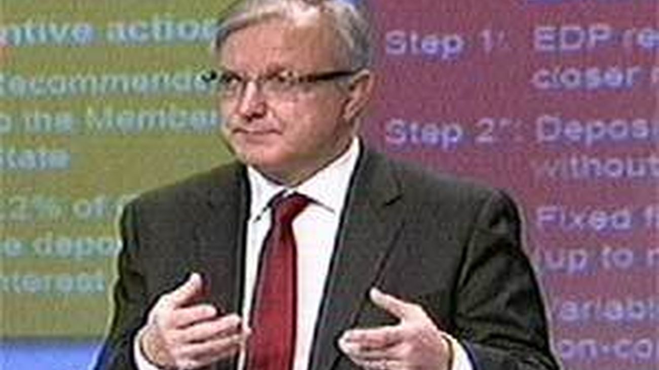 Olli Rehn: es muy importante que España cumpla los objetivos de déficit