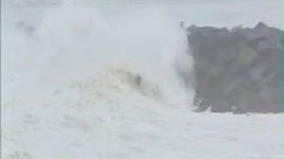 Alerta roja en Galicia por el temporal