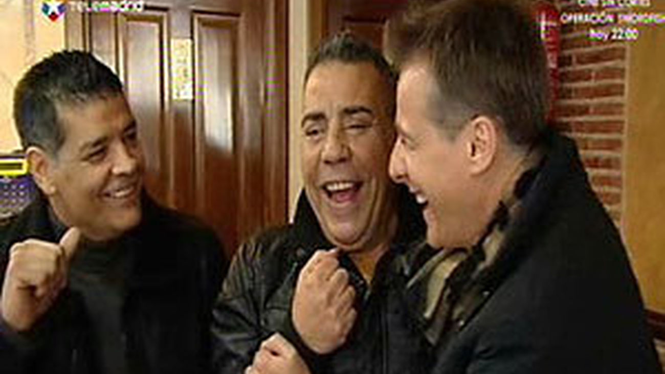 Jaime Bores con 'Los Chunguitos'