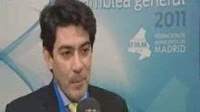 El alcalde de Alcorcón, David Pérez, presidente de la Federación Madrileña de Municipios