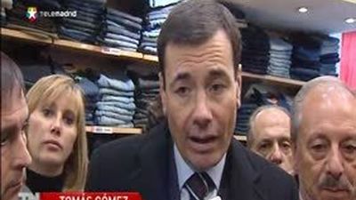 Tomás Gómez acusa a Aguirre de atacar al comercio y a los ciudadanos con la libertad de horarios