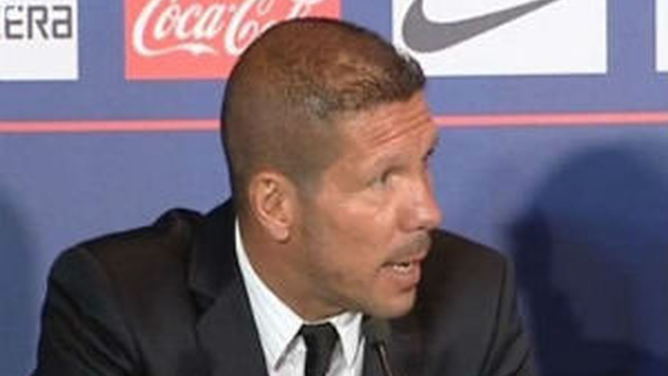 Simeone: "Sé la exigencia que tiene el Atlético"
