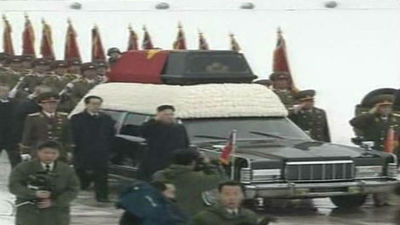 Kim Jong-il recibe su último adiós en las calles de Pyongyang
