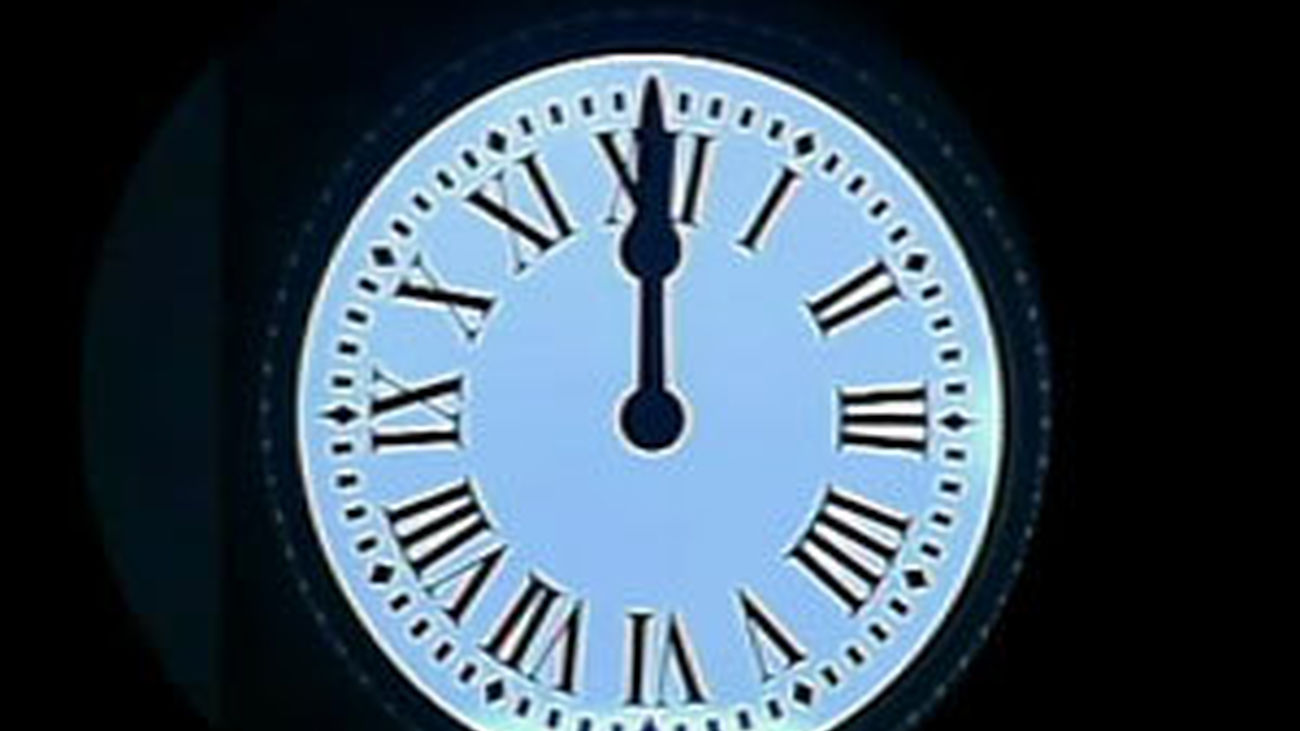 El reloj de la Puerta del Sol