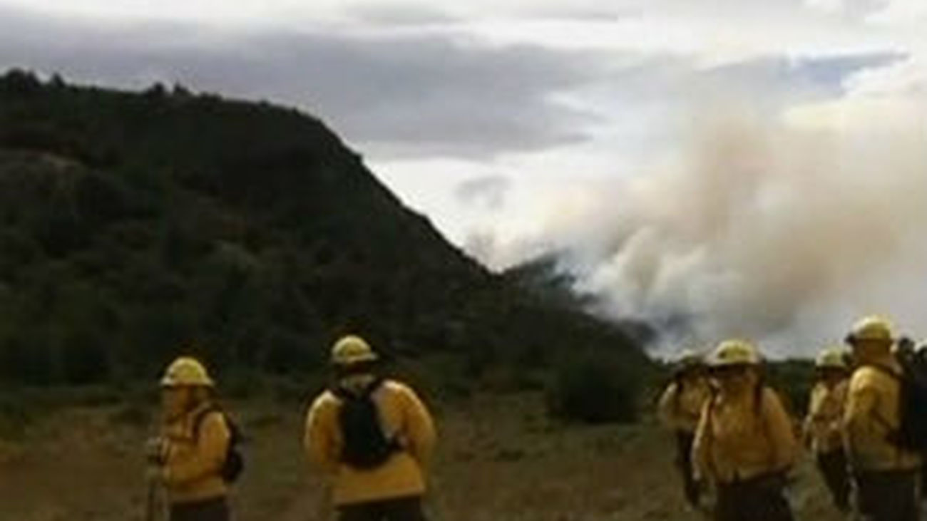 Incendio Patagonia chilena