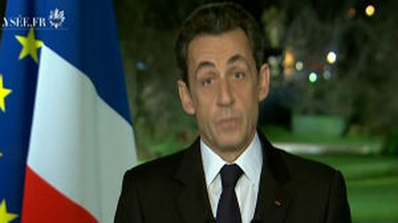 Sarkozy, mensaje