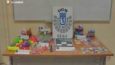 La Policía Municipal de Madrid decomisa 8.200 juguetes peligrosos