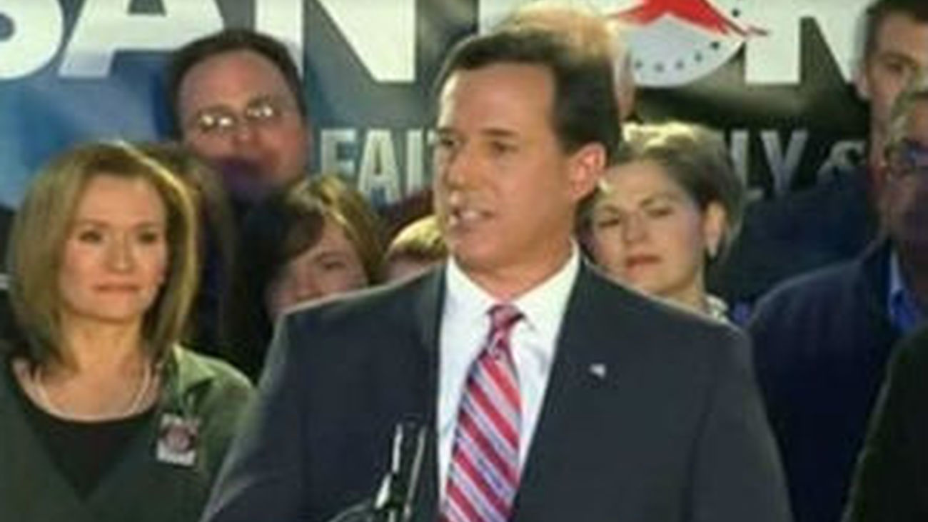 Los "caucus" de Iowa arrojan un empate técnico entre Santorum y Romney