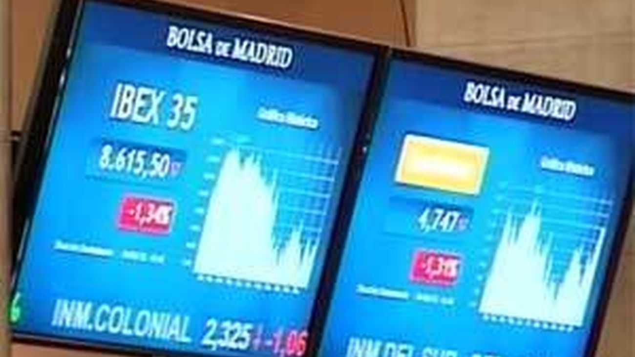 La bolsa española cae el 1,72 % por los bancos y la recogida de beneficios