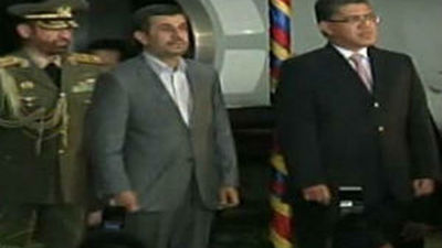 Ahmadineyad comienza en Venezuela una gira por Latinoamérica