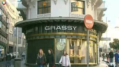 La banda del extintor reaparece con un frustrado alunizaje contra una joyería en plena Gran Via