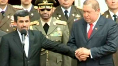 Chávez y Ahmadineyad se alían en su desafío a Estados Unidos