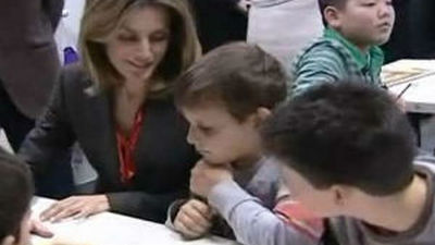 La Princesa de Asturias visita el Salón del Libro infantil